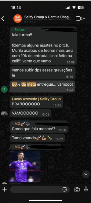 Depoimento de cliente Sellfy